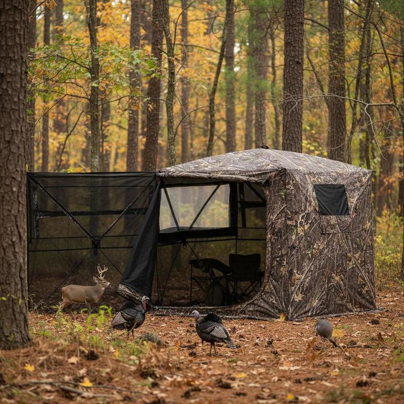Hunting & Outdoor Supplies Vanderbijlpark - 360 Degree View Ground Concealment Tent