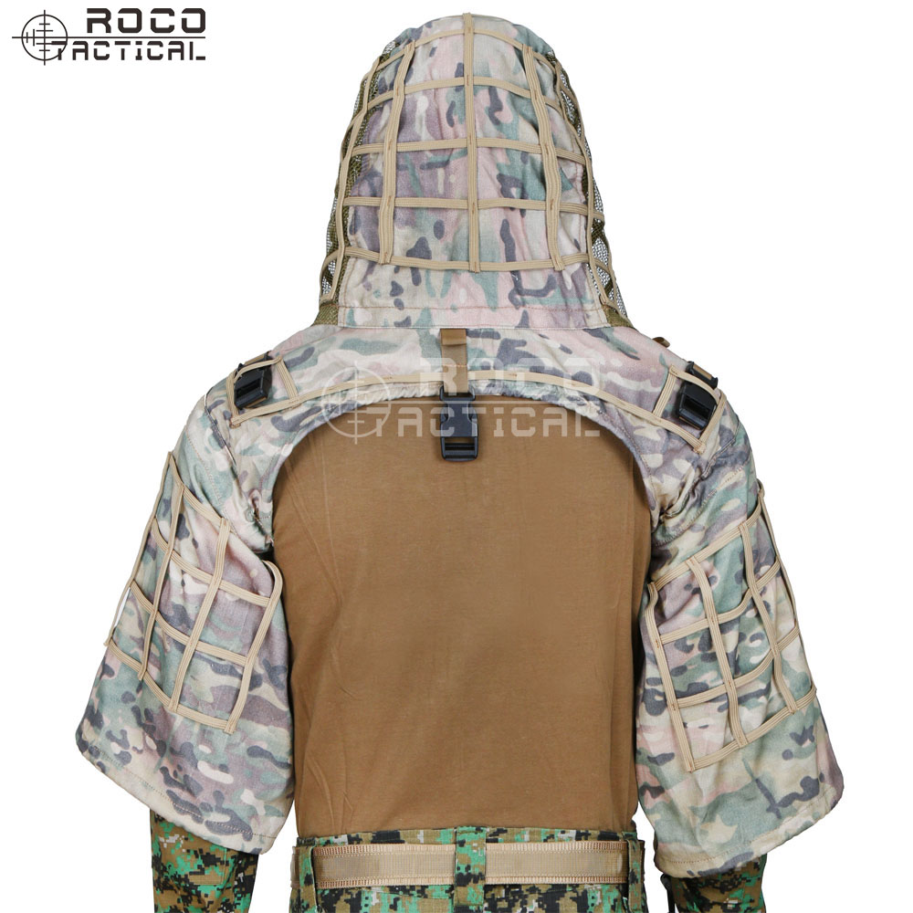 ROCOTACTICAL Military Sniper G - Ghillie Suit Woodland recensie en prijs