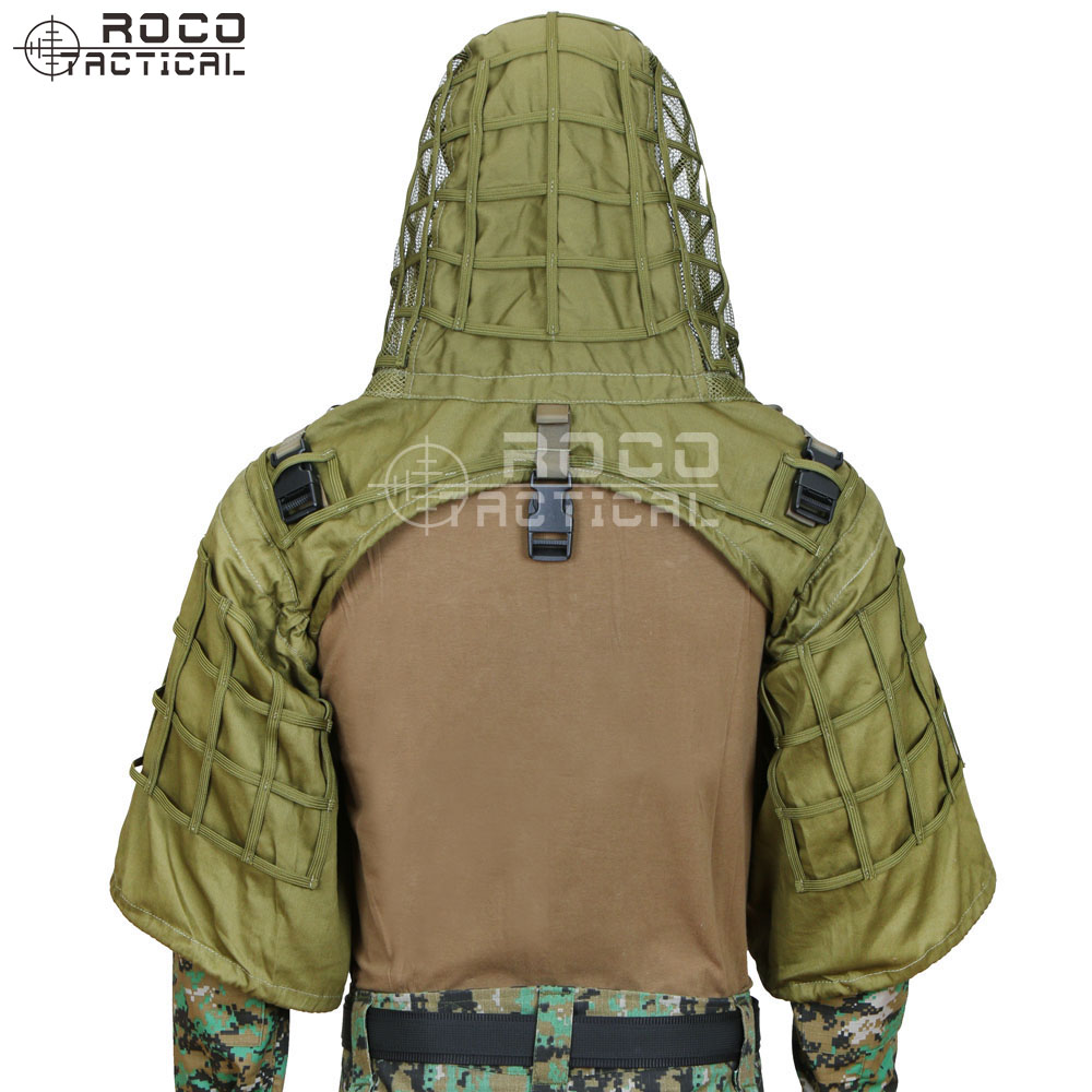 ROCOTACTICAL Military Sniper G - Ghillie Suit Woodland recensie en prijs