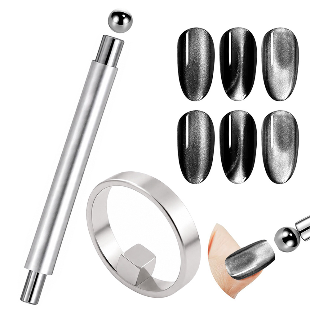 3-in-1 Cat Eye Magnet Nail Art - Tactical Pen Tool recensie en prijs