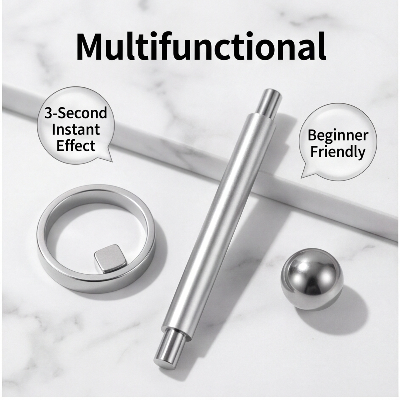3-in-1 Cat Eye Magnet Nail Art - Tactical Pen Tool recensie en prijs
