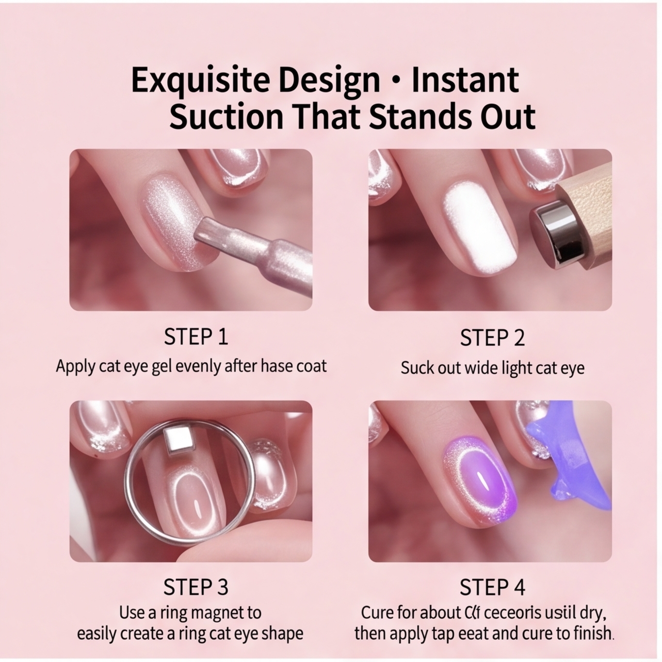 3-in-1 Cat Eye Magnet Nail Art - Tactical Pen Tool recensie en prijs