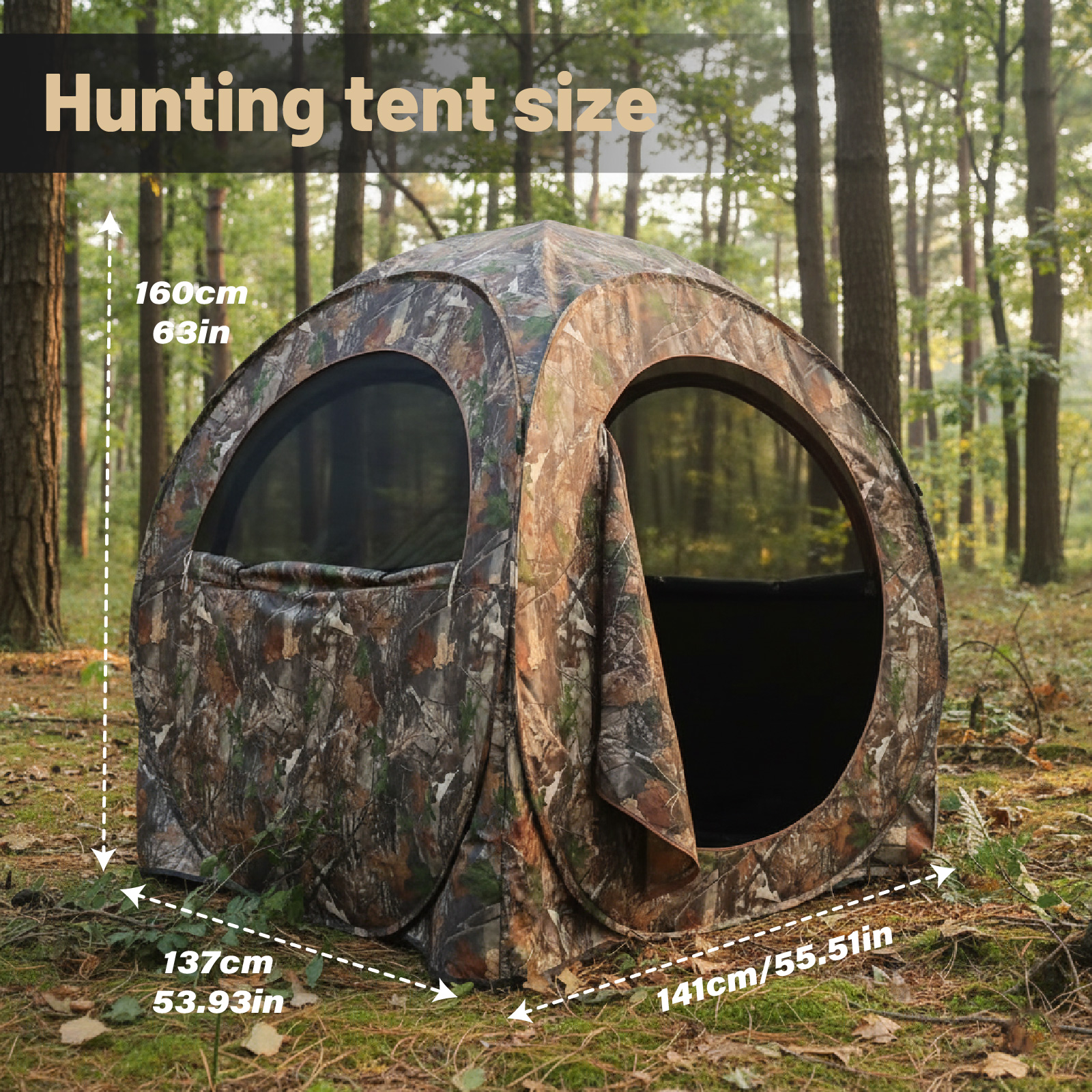 Camouflage Pop-Up Hunting Blin - Hunting & Outdoor Supplies Vanderbijlpark recensie en prijs