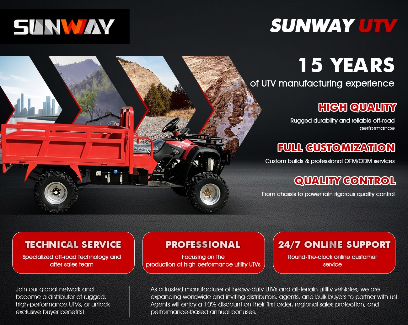 Customized Shaft Drive Agricul - Outdoor Hunting Vehicle recensie en prijs