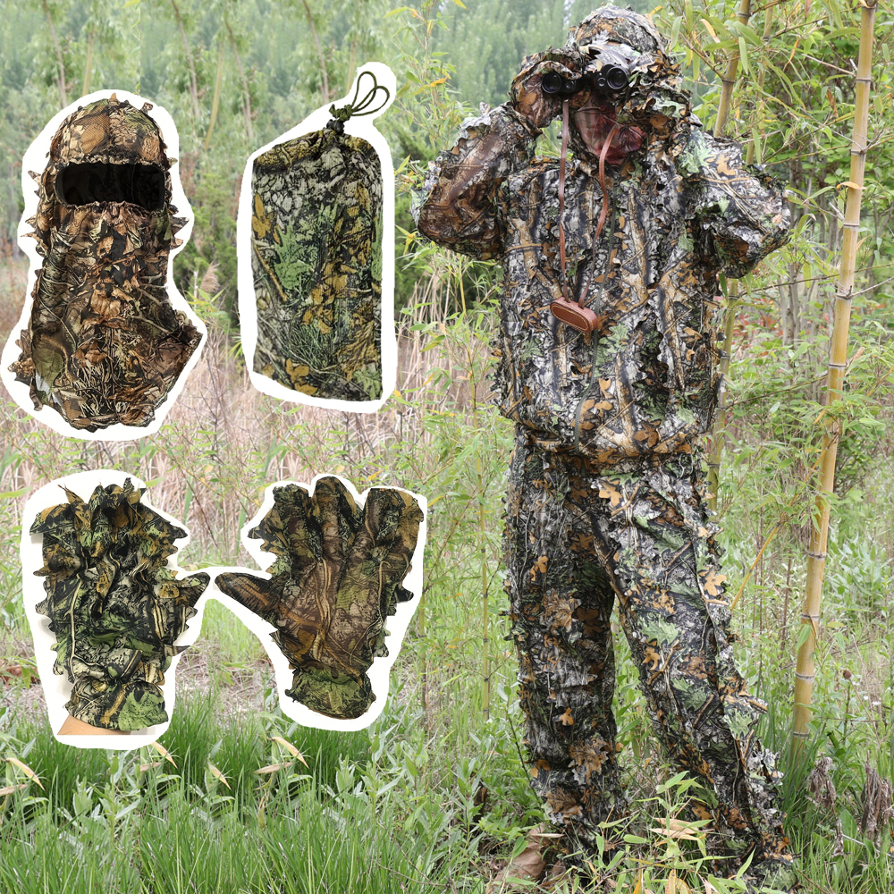 Hunting Suit Jungle Leaves Lig - Ghillie Suit Woodland recensie en prijs
