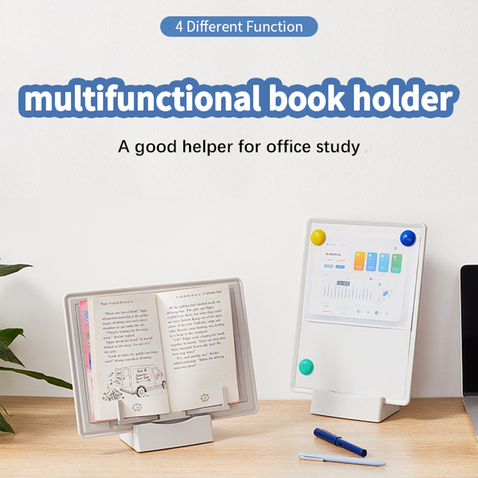 Book Stand Holder Portable Mul - Tactical Pen Tool recensie en prijs