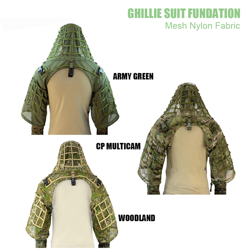 Ghillie Suit Foundation, Ghill - Ghillie Suit Woodland recensie en prijs