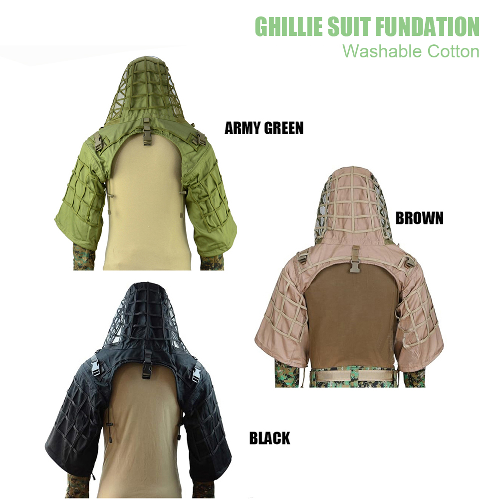 Ghillie Suit Foundation, Ghill - Ghillie Suit Woodland recensie en prijs
