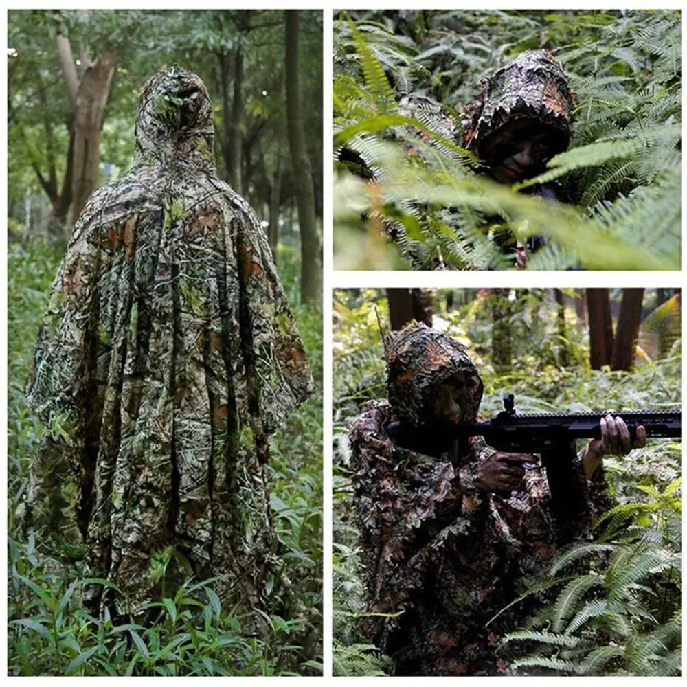 Tactical Gear 3D Leaves Camouf - Ghillie Suit Woodland recensie en prijs