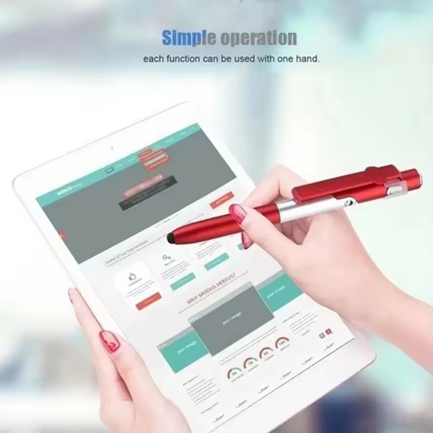 4 IN 1 Multifunction Touch Pen - Tactical Pen Tool recensie en prijs