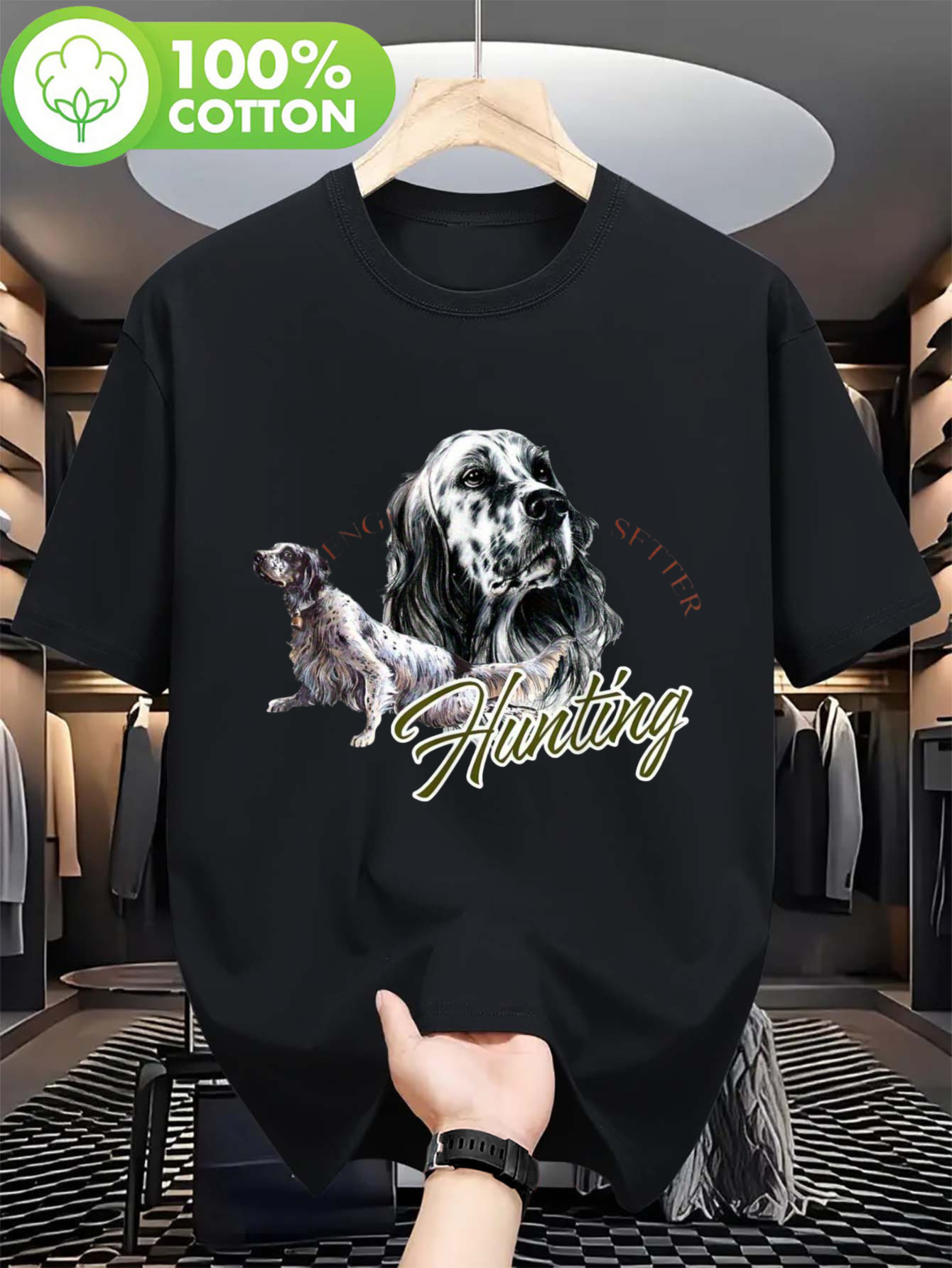 Men's 100% Hunting T-Shirt wit - Outdoor Hunting Quotes recensie en prijs