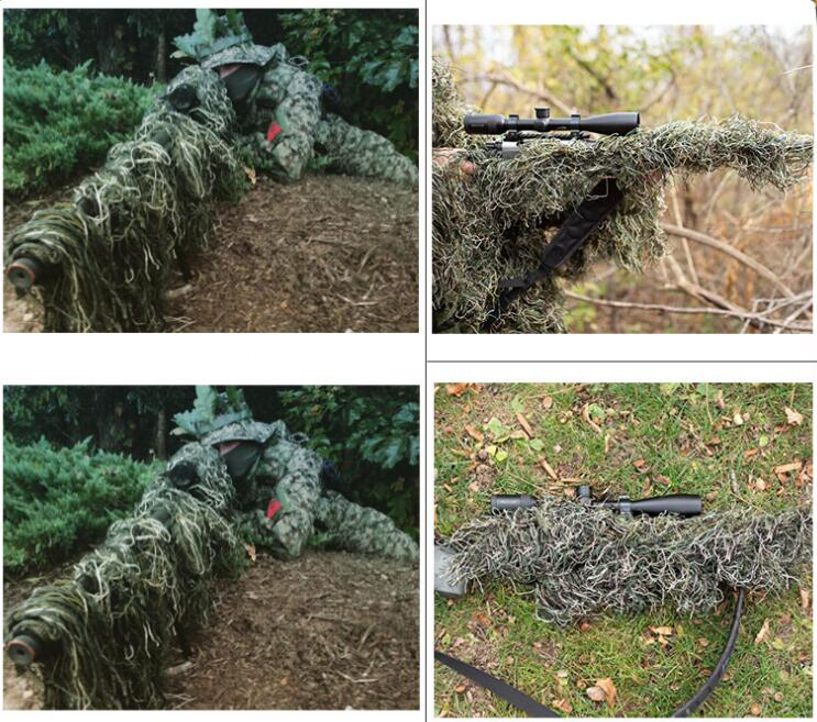 Grass Type Hunting Rifle Wrap  - Ghillie Suit Woodland recensie en prijs