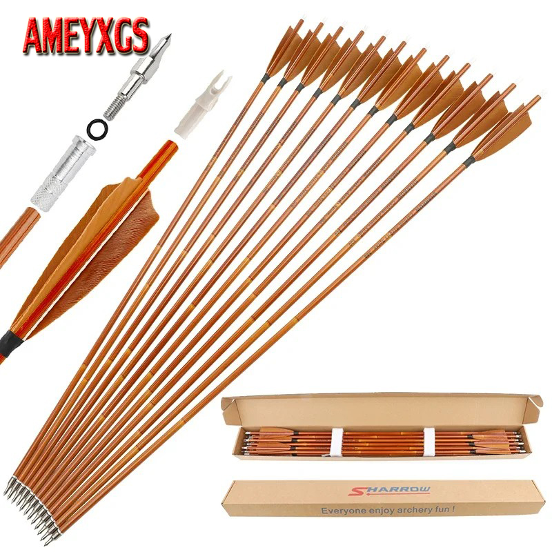 6/12pcs Mixed Carbon Arrows SP - Hunting Bow Compound recensie en prijs