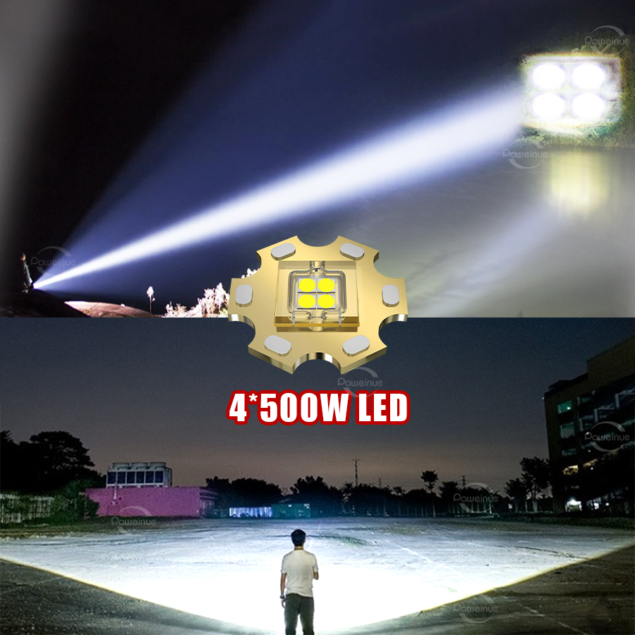 2000W Most Powerful LED Headla - Headlamp Tactical Bright recensie en prijs