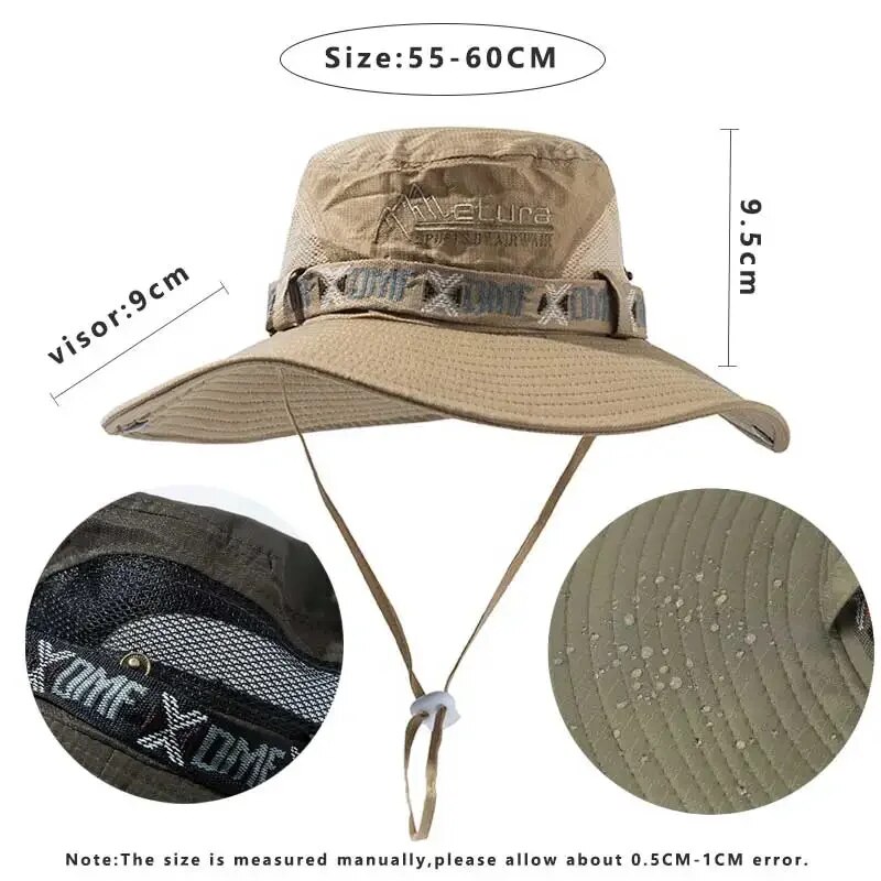 Summer Men Bucket Hat Outdoor  - Mens Outdoor Hunting Hats recensie en prijs
