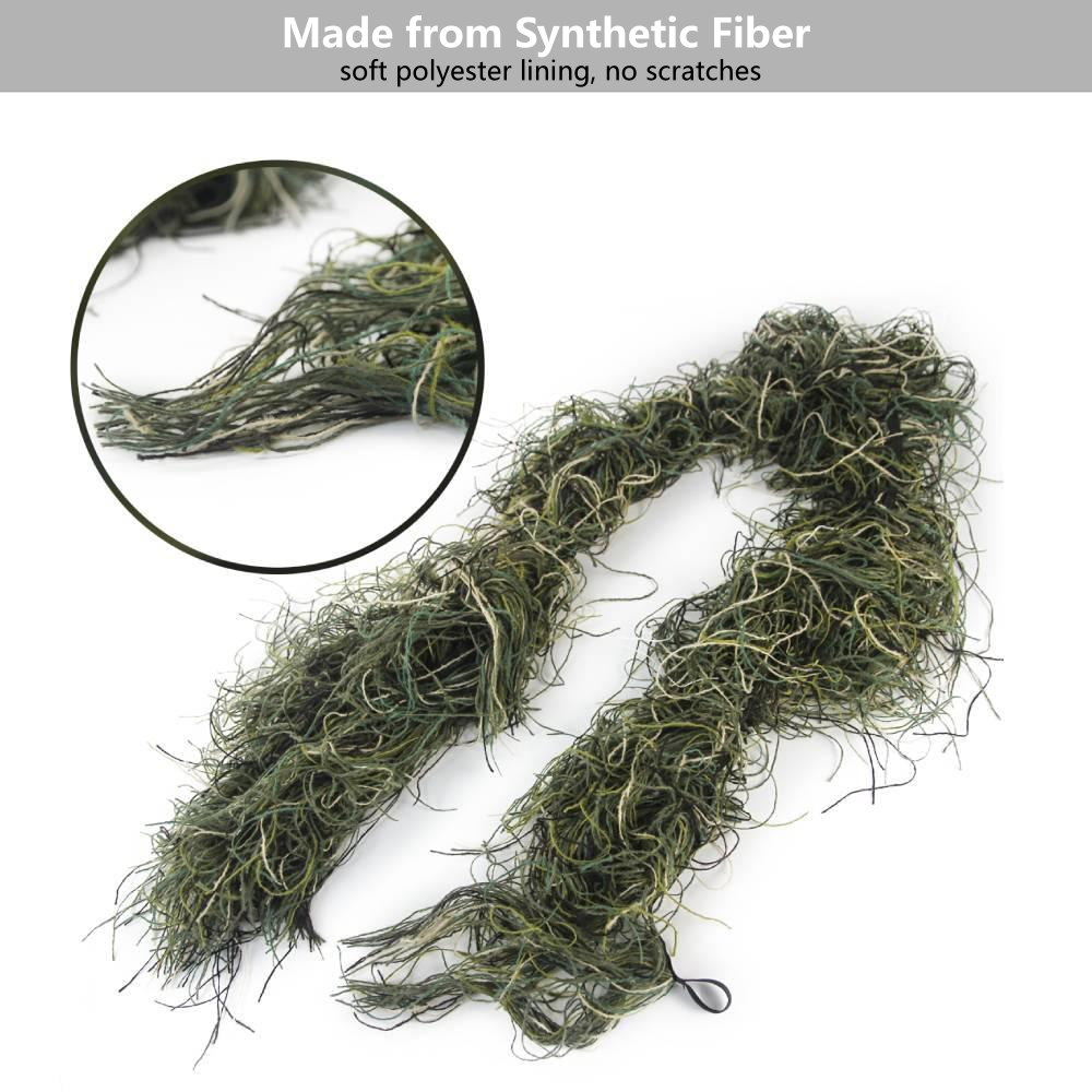 GUGULUZA 3D Rifle Sniper Ghill - Ghillie Suit Woodland recensie en prijs