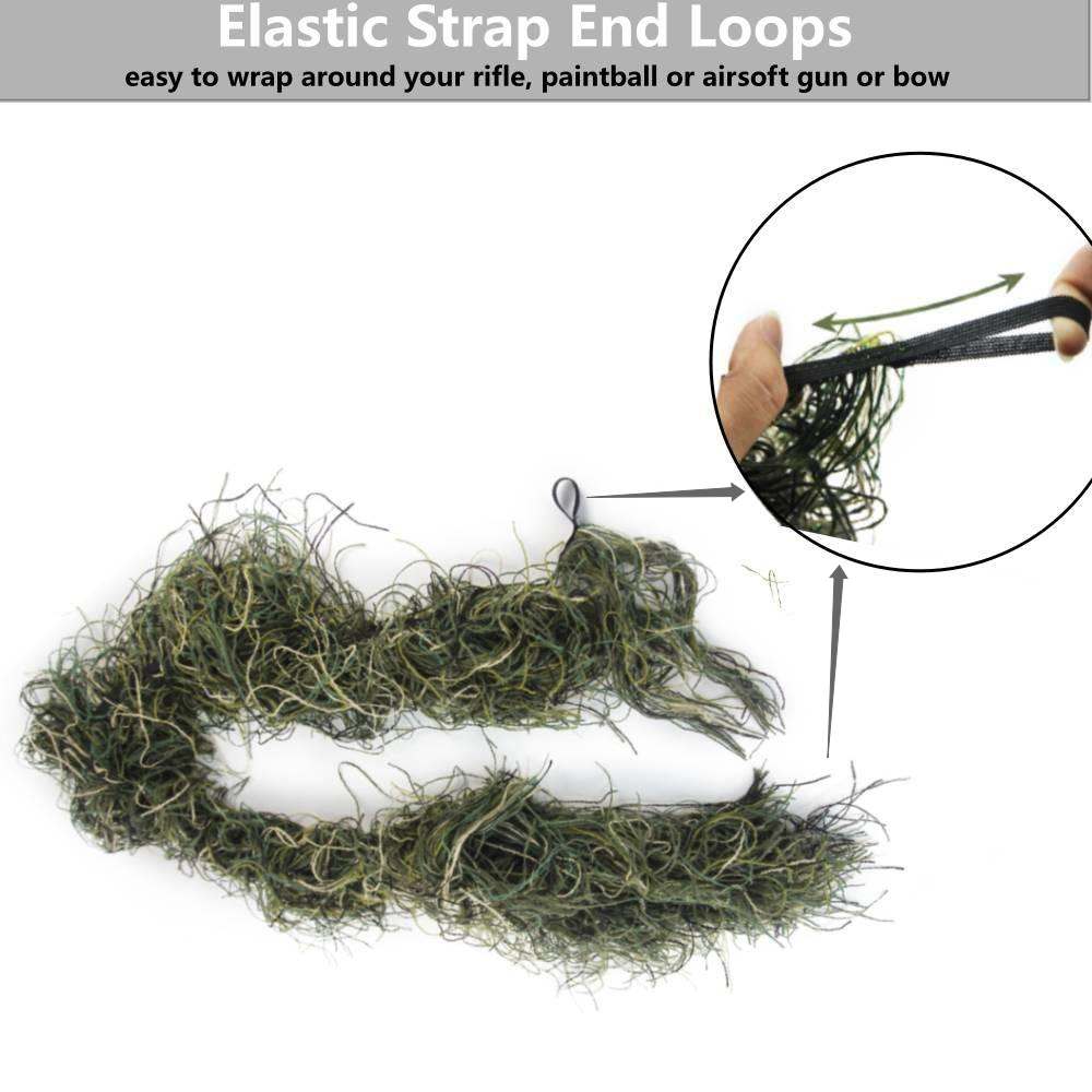 GUGULUZA 3D Rifle Sniper Ghill - Ghillie Suit Woodland recensie en prijs