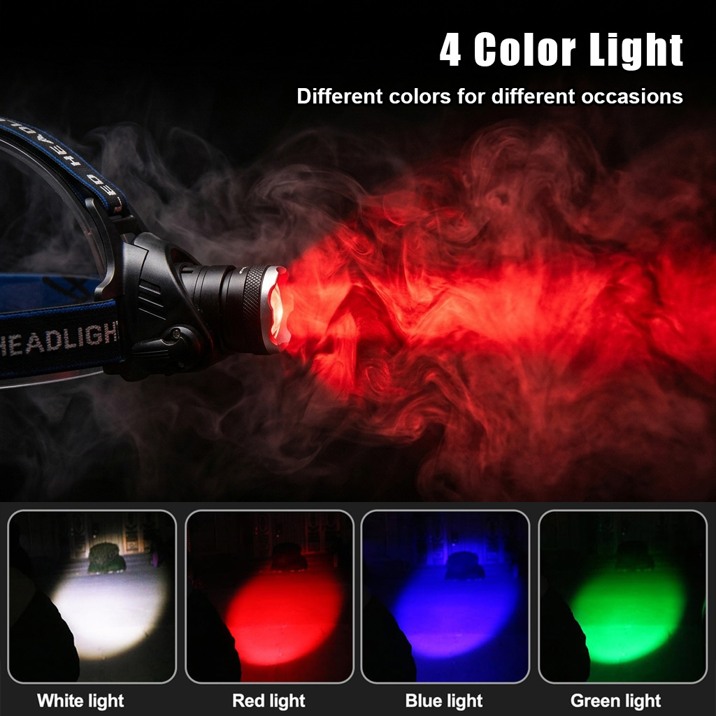 4in1 LED Headlamp Flashlights  - Headlamp Tactical Bright recensie en prijs