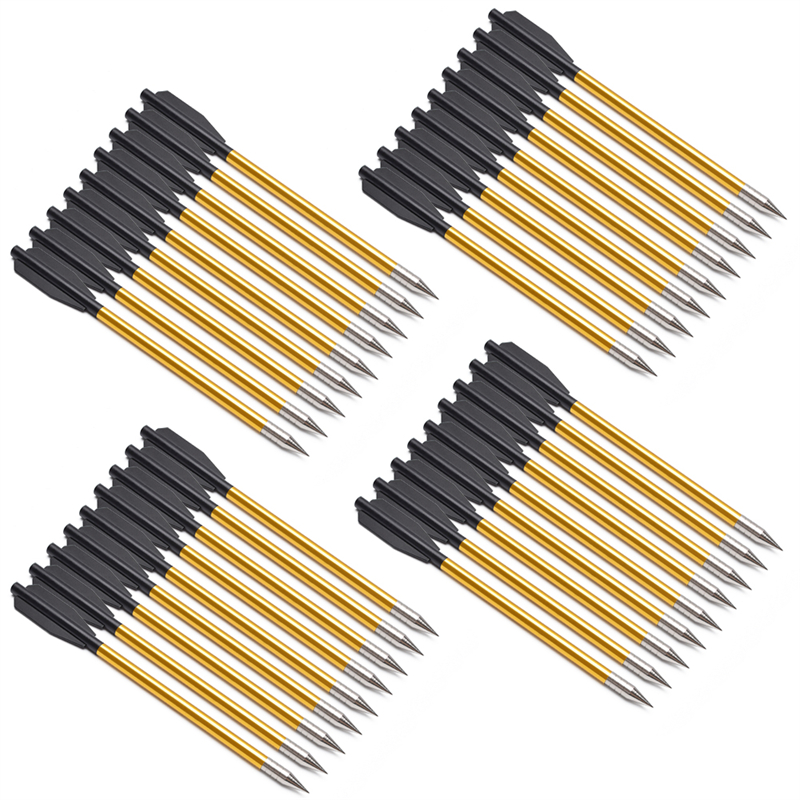 60Pcs 6.3'' Aluminum Shaft Arr - Outdoor Hunting Quotes recensie en prijs
