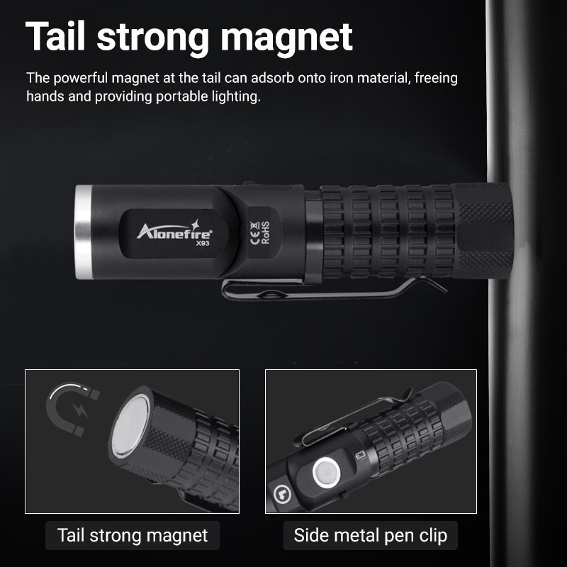 Magnetic Led Flashlight 90°Twi - Headlamp Tactical Bright recensie en prijs