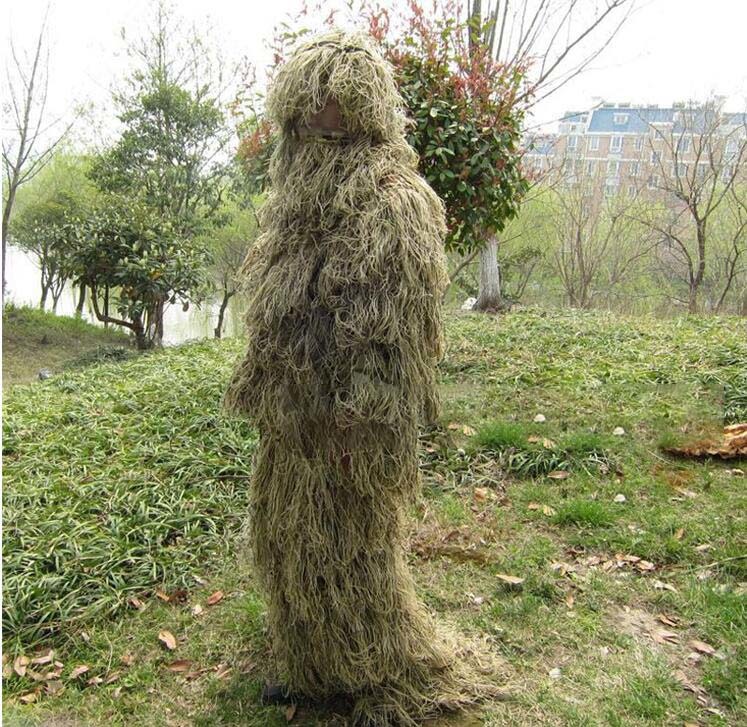 Winter 3D White Snow Ghillie S - Ghillie Suit Woodland recensie en prijs