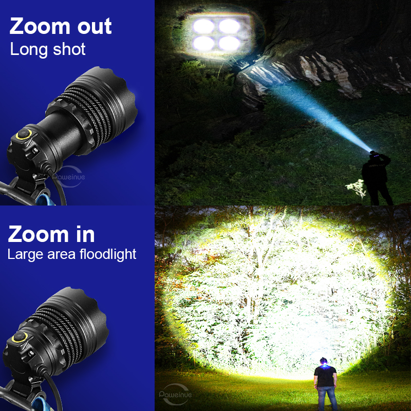 2026New High Power White Laser - Headlamp Tactical Bright recensie en prijs