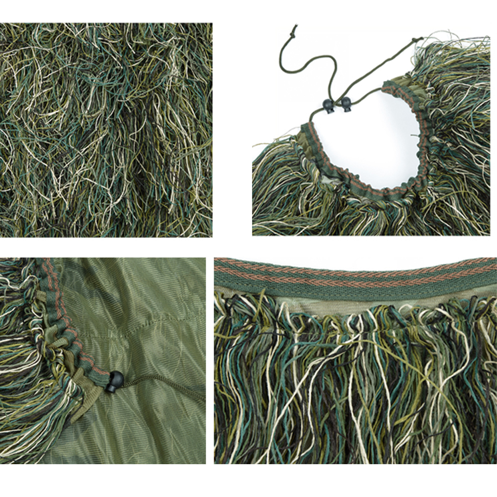 Lightweight Ghillie Poncho Tac - Ghillie Suit Woodland recensie en prijs