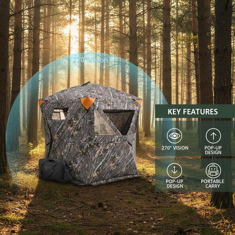 Ground Hunting Tent 60x60x66 I - Hunting & Outdoor Supplies Vanderbijlpark recensie en prijs
