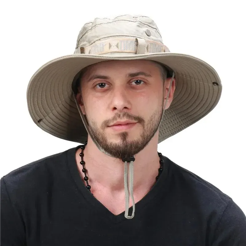 Summer Men Bucket Hat Outdoor  - Mens Outdoor Hunting Hats recensie en prijs