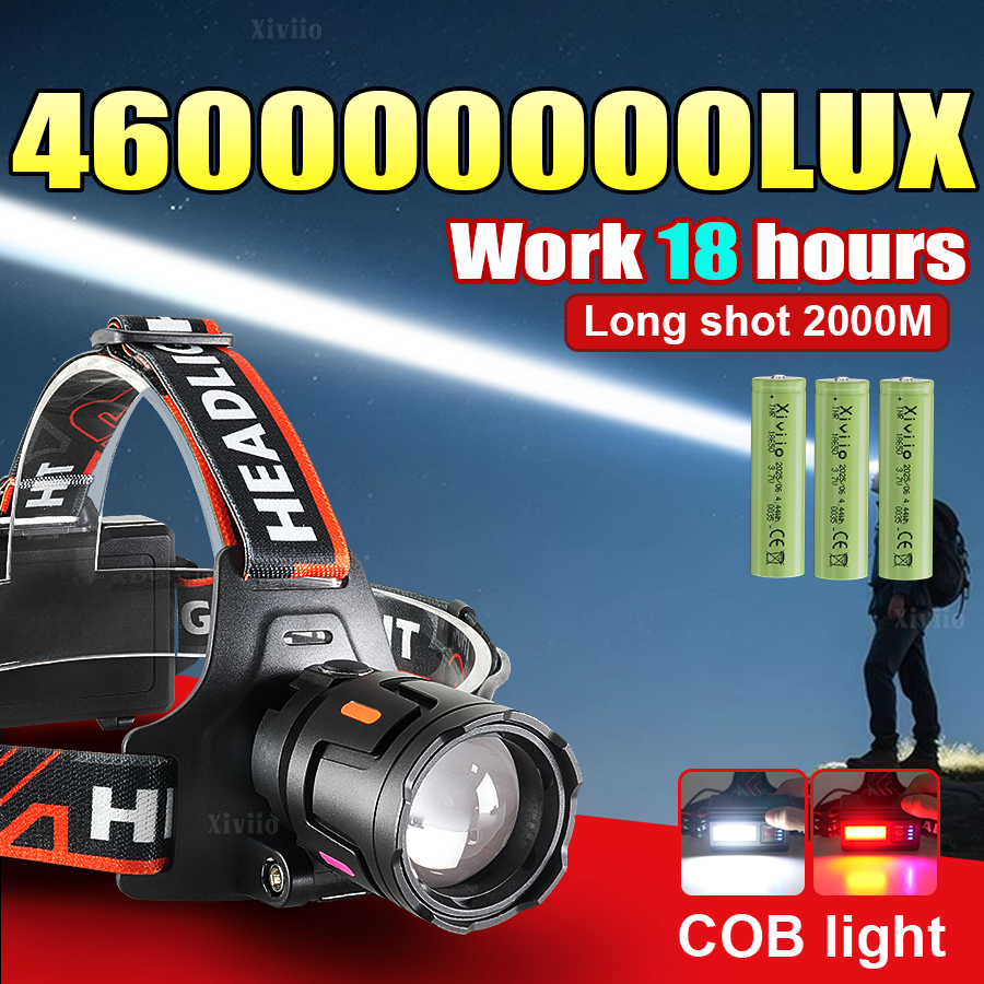 460000000LUX Ultra Bright Rech - Headlamp Tactical Bright recensie en prijs