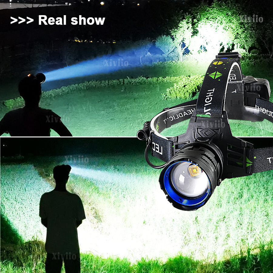 High Power LED Headlamp USB Re - Headlamp Tactical Bright recensie en prijs